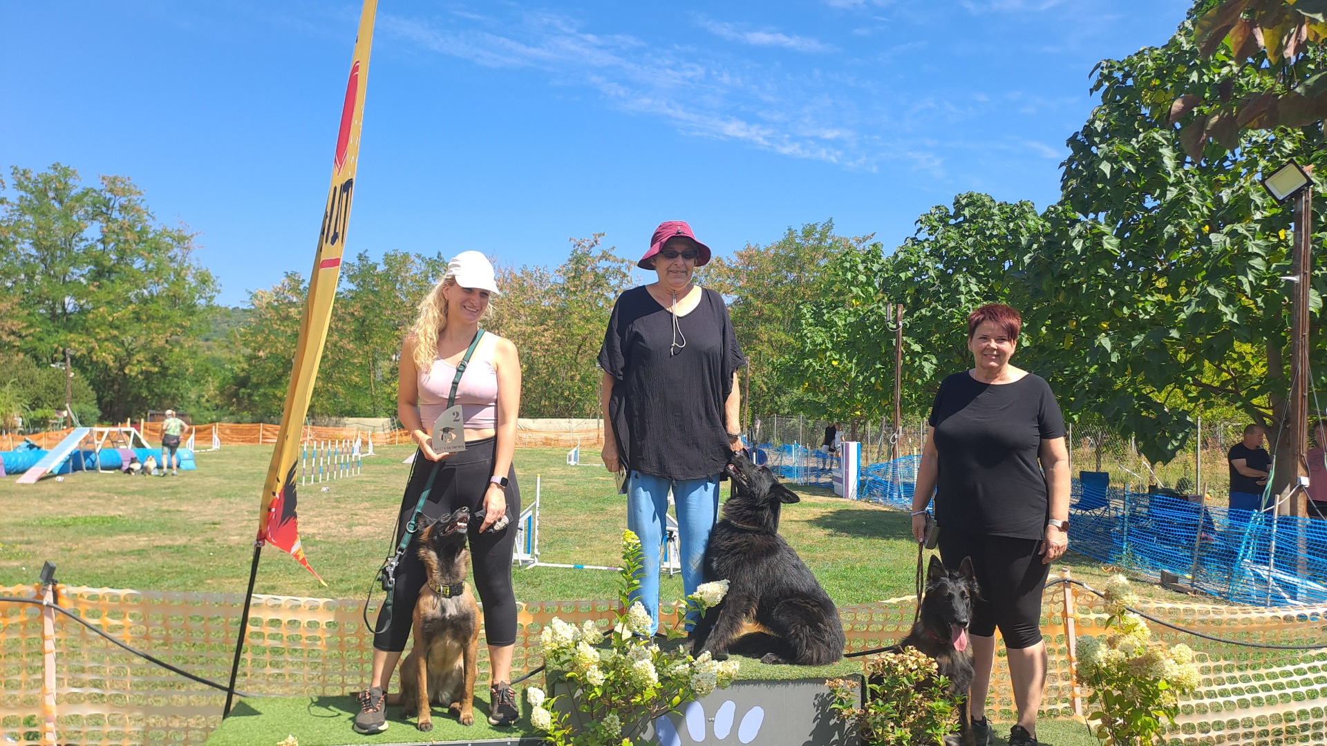 A1 kategóriában Agility futam hibátlan Dunakakanya Kupa